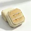 Nuevo anillo coreano de estilo coreano exquisito con micro incrustaciones de piedra simple de medio anillo anillo delgado anillo de cola anillo accesorios para el cabello mixtos para mujer