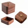 Caja de Joyería de Madera Maciza Personalizada, Caja para Hilo Dental, Caja para Bastoncillos de Algodón, Almacenamiento de Escritorio, Caja a Prueba de Polvo de Alto Nivel Estilo Chino Nuevo con Tapa, Muchos Estilos
