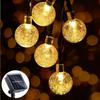 Suministro Exclusivo Transfronterizo de Guirnaldas de Luces Solares LED de Bolas de Burbujas, Luces de Hadas Navideñas, Bolas Redondas Impermeables, Luces de Ambiente para Jardín y Camping