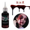 Maquiagem de Halloween e Natal Transfronteiriça Maquiagem Sangue Falso Plasma Pomada Adereços Artificiais Cera para Pele Mordedor Pele Enrugada Cola Álcool