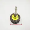 Cabezal de lijado con vástago hexagonal para llave eléctrica, destornillador a batería de litio, cabezal de lijado abrasivo con vástago hexagonal, cabezal de lijado para madera de taladro eléctrico