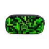 Nuevo Modelo 2025 Estuche de Lápices de una Sola Capa de Minecraft para Estudiantes de Primaria, Gran Capacidad, Alto Valor Estético, Estuche de Poliéster al por Mayor Venta Caliente