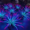 Avatar Zorro de Nueve Colas Luz Fantasía para Exteriores Impermeable Luz de Paisaje Gradiente de Color Avatar Decoración de Iluminación de Jardín