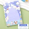 Bloco de Notas Pintura a Óleo Jardim dos Sonhos Notas de Estudante Bloco de Notas de Mensagens Alto Valor de Cor 50 Contas Manuais Caderno de Flores