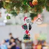 Nuevas Decoraciones Navideñas Interesantes, Adornos Colgantes para Árbol de Navidad, Colgantes para Mochila de Coche, Dibujos Animados para Decoración del Hogar