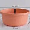 Lavabo Profundo, Cubeta de Plástico para el Hogar, Lavabo para Lavar Verduras, Tamaños Pequeño, Mediano y Grande, Lavapiés, Cubeta Engrosada para Lavar Ropa