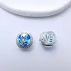 Zircônio Quadrado Preserva-Cor Contas Espaçadoras Multi-Furo Joias Artesanais DIY Pulseira Acessórios de Miçangas Materiais Atacado
