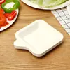 Platos de Papel Desechables, Platos para Pasteles, Tazones de Papel, Platos para Frutas, Platos para Picnic y Barbacoa, Platos de Papel para Pintar Manualidades DIY para Niños