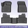 Adequado para Land Rover Evoque 2020-2026 Tapetes de Chão e Tapete de Porta-Malas 3D para Todas as Estações em TPE