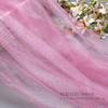 Tecido de malha cor mágica tecido de bolinhas fluorescentes fio de bolinha vestido saia de princesa laço tecido decorativo diy atacado