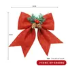 Decorações de Janela com Laços de Natal, Decorações de Laços, Enfeites Pendentes para Paredes de Sala de Aula, Decorações de Árvore de Natal, Decorações Pendentes