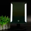 Espelho de Maquiagem Alimentado por USB com 36 Luzes LED, Espelho com Luz de Preenchimento LED, Espelho Quadrado de Mesa, Espelho de Bancada para Beleza com Função de Dimerização