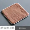 Pano de Prato e Porta-Panela de Algodão e Linho, Pano de Chá Absorbente Espessado Pintado à Mão em Estilo Zen, Tapete para Preparo de Chá Seco, Porta-Panela, Conjunto de Chá Kung Fu, Uso no Escritório e em Casa