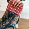 Pijama de Niña a Cuadros Marrones con Oso, Conjunto de Cárdigan con Cuello de Encaje para Primavera y Otoño, Ropa de Casa para Dormitorio de Estudiantes