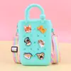 Fabricante de Bolsas de Silicona, Monedero de Pared que Cambia de Color, Bolso Cruzado para Niños, Bolso para Teléfono Móvil al por Mayor, Bolso de Mano para Mujer, Bolsa de Almacenamiento para Playa