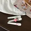 Set de Pasadores de Frutas Frescas Ins Sencillo Dulce Verano Refrescante Manzana Fresa Pinza para el Cabello Accesorios para el Cabello Pinza Lateral