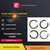 Anel Elástico Personalizado Aço Inoxidável 304 Tipo E Tipo C Anel Elástico Aberto Anel Elástico de Ferro Preto Anel Elástico Tipo E Anel de Retenção do Motor Fivela