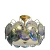 Lámpara de techo de crema estilo francés para dormitorio, Nueva lámpara estilo vintage 2025 para dormitorio principal, Iluminación de lujo retro para comedor