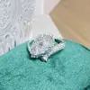 Anel Aberto de Folha Totalmente Cravejado com Zircônia Estilo Minimalista Ins Japonês e Coreano Anel de Personalidade de Nicho Ultra-Fada Exquisito de Alta Qualidade