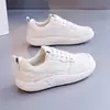 9010-2 Sapatos Brancos Femininos Solado Macio 2026 Estilo Fino Tênis de Lona Respirável Primavera e Outono Novos Sapatos Esportivos Casuais Versáteis Femininos