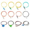 Cable de Fibra Óptica de Modo Único y Multimodo de 1.2 m, Baja Emisión de Humo y Libre de Halógenos, Conector SC/FC/ST/LC, Pigtail de 12 Fibras Grado Telecomunicaciones