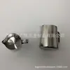 Acero Inoxidable Teflón Taza para Arte Latte Espejo Negro Taza para Espuma de Leche Café Arte Latte Cilindro Boca Puntiaguda Taza para Arte Latte Venta al por Mayor