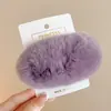 Pasador del Mismo Estilo de Zhao Lusi con Lindo Accesorio para el Cabello de Lazo Lateral, Flequillo y Pinza Lateral Pasador de Peluche Accesorio para el Cabello