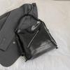 Bolso de mano para mujer, mochila de viaje de gran capacidad, bolso bandolera con cadena en contraste de color, bolso tipo cubo para otoño e invierno, novedad de 2024