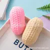 Juguete Squishy de Cacahuete para Amazon Transfronterizo, Gadget para Alivio del Estrés, Juguete Squishy de Comida Simulada, Queso, Rebote Lento, para Alivio del Estrés