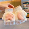 Luvas de Meio Dedo para Bebê Outono e Inverno Bebê Quente Dobráveis Tricô com Dedos de Fora Menina Dedo Desenho Animado 2024 Novo