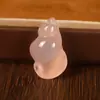 Pingente Pequena Concha Ágata Branca Natural Calcedônia Delicado e Exquisito Ornamento Pendente Acessório de Pingente Pequeno DIY Feito à Mão Venda por Atacado