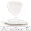 Prato de melamina imitação de porcelana louça de restaurante prato de plástico prato quadrado para refogar prato para prato frio de hotel prato para hot pot prato para acompanhamento