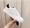 Comércio Exterior Pedido Original Tênis Casual para Casal DG2023 Costura em Couro Moda Versátil Tênis de Marca da Moda Sapatos Brancos