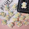 Acessórios de Arte para Unhas Desenho Animado para Animais Pequenos para Crianças, Incluindo Decorações de Unhas, Presilhas de Cabelo, Brincos, Acessórios de Árvore para Dedos DIY Feitos à Mão, Mini