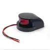 E011072 Casco de Liga de Zinco Marítimo para Iate Luz de Sinalização de Navegação Luz Indicadora Luz de Proa Vermelha + Verde
