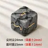 Dados de piedra de red de poliedros, suministro directo de fábrica, juego de mesa de mazmorras y dragones, juego informal, dados Z03