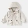 Ropa para Niños Chaqueta 2026 Primavera Nuevo Modelo Chaqueta Exterior para Niños Grandes y Pequeños, Chaqueta Exterior de Color Sólido