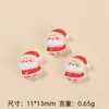 Mini Navidad Dibujos Animados Lindos Hechos a Mano DIY Accesorios para Joyería Pegamento de Crema Resina Pequeños Accesorios Material para Uñas Paquete