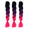 Colorida Big Braid Peruca Africano Big Braid Perucas Peru