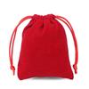 Atacado joias pretas bolsa de joias bolsa de joias cosméticos armazenamento bolso de flanela fone de ouvido power bank de celular bolsa de flanela