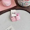 Lazo de Cuadros Rosas Dulces Accesorios para el Cabello de Niños Diadema de Conejo Oso Alta Elasticidad No Lastima el Cabello Cuerda para Cola de Caballo
