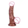 A229 Colorido Pequeño Marqués Amazon Ventosa Simulación Dildo Aparato de Masturbación Femenina Suministros para Adultos en Pareja A1
