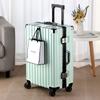 Maleta para Estudiantes Hombres y Mujeres, Gran Capacidad, Compartimento con Contraseña Extra Grande, Rueda Universal, Maleta de Carrito con Marco de Aluminio Antigolpes y Resistente al Desgaste, Maleta de Cabina