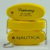 Chaveiro de Brinquedo de Espuma PU com Capacete de Boxe de Alta Elasticidade Mergulhado em NBR Brilhante Boia Esponjosa Flutuante para Natação