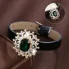 Elegante y Creativo Pulsera de Copo de Nieve de Circonita, Estilo Minimalista, Cobre Puro Exquisito para Mujer, Venta Directa del Fabricante, Exclusivamente para Suministro Transfronterizo