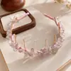 Industria Pesada Exquisita Diadema de Pedrería para Mujer 2026 Nuevo Estilo Moda Elegante Calavera Alta en la Parte Superior con Dientes Diadema Envuelta Pinza para el Cabello Accesorios para el Cabello