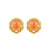 Pendientes de Plata de Ley S925 Incrustados con Ágata Roja del Sur para Mujer, Nuevo Estilo Chino Retro Encaje Forma de Huevo Exquisitos Joyería de Alta Gama H