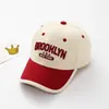 Gorra para niños de estilo europeo y americano con letras NEW YORK, gorra de béisbol de primavera y otoño para niños y niñas, gorra de béisbol hip-hop con protección solar, calidad de exportación