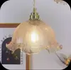 Lámpara colgante de noche de cobre macizo estilo francés con lazo, luz decorativa para entrada, pasillo, barra de bar, lámpara colgante pequeña vintage, etc.