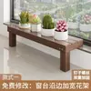 Estante para Flores de Balcón de Madera Maciza para Exteriores, Estantería de Almacenamiento de Jardín de Múltiples Niveles, Soporte de Flores para Suculentas de Pie, Interior de Múltiples Capas